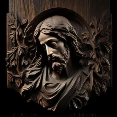 3D model st jesus (STL)